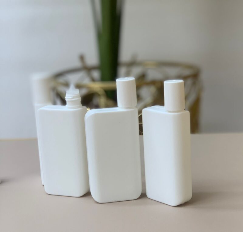 50ml White PP Bottles for Sunscreen - Image 2